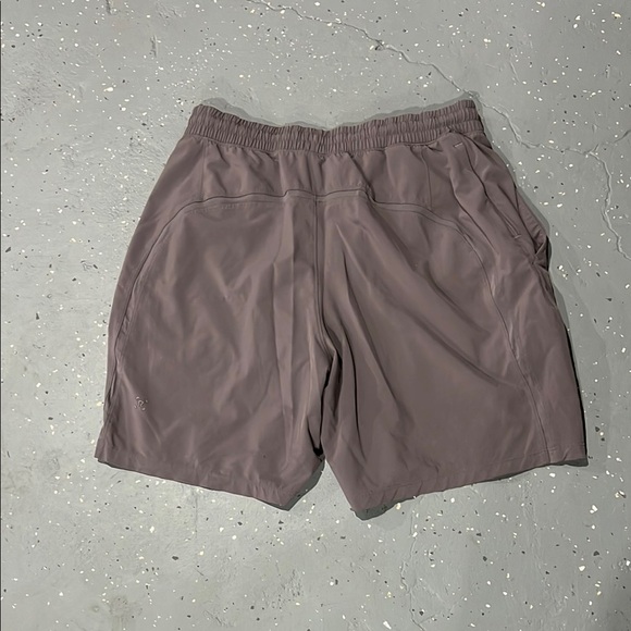 Men's Lululemon Purple/Gray Shorts - Picture 3 of 4